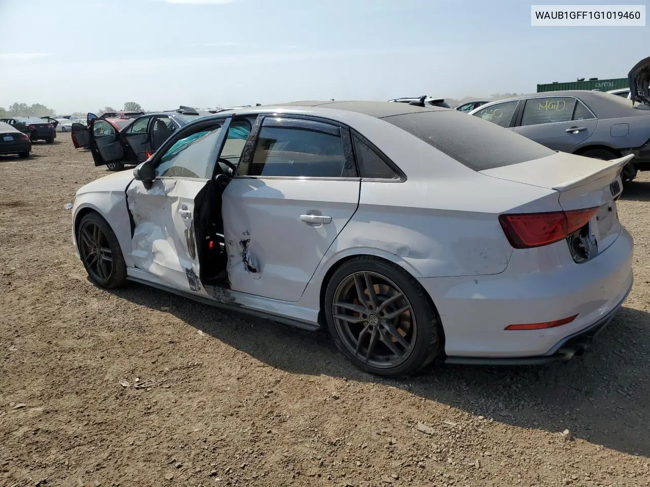 2016 Audi S3 Premium Plus VIN: WAUB1GFF1G1019460 Lot: 60637315