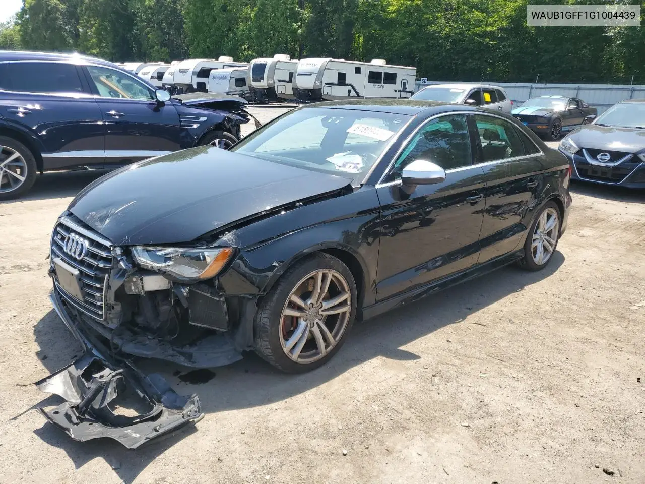 2016 Audi S3 Premium Plus VIN: WAUB1GFF1G1004439 Lot: 61809445