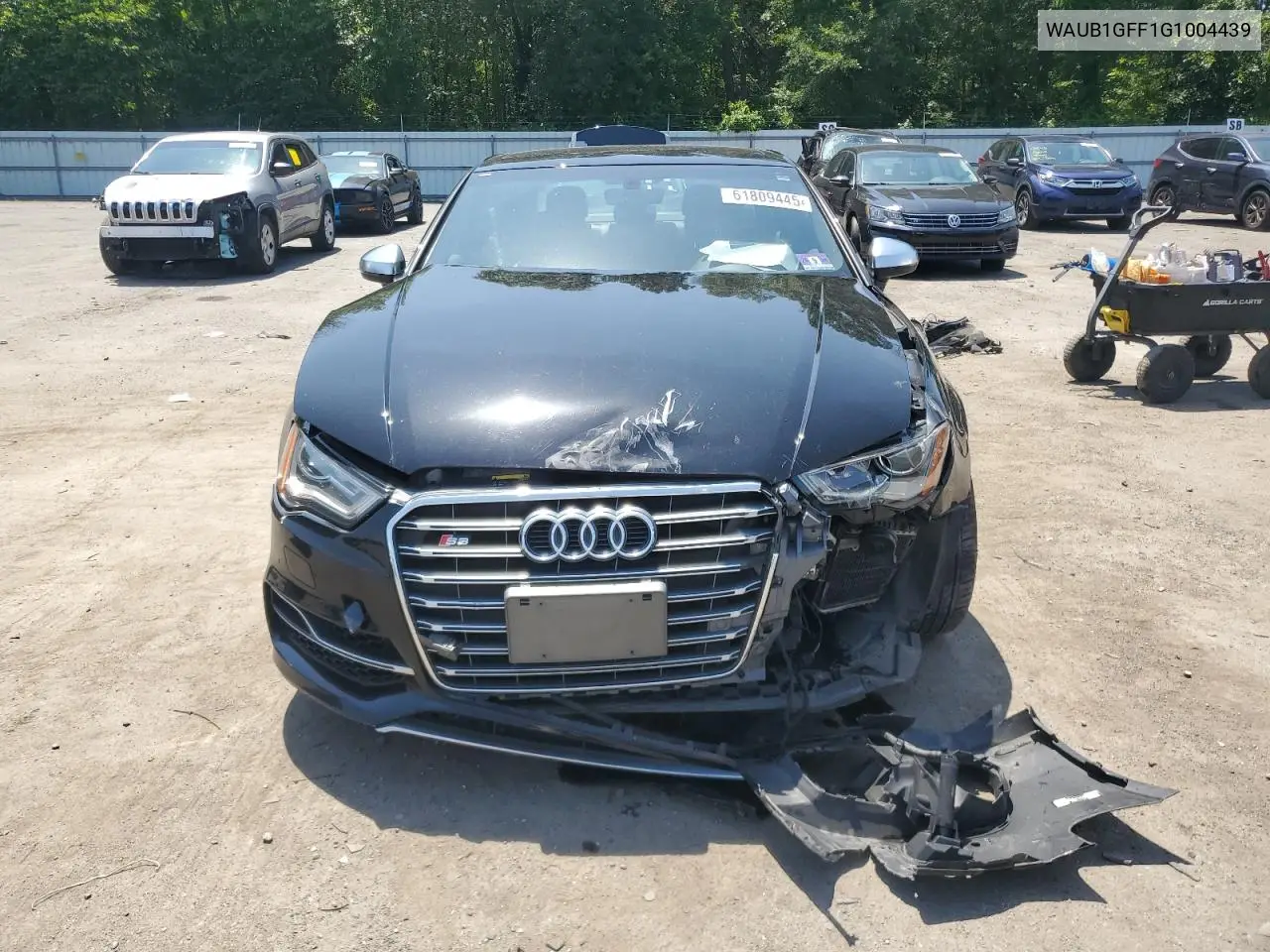 2016 Audi S3 Premium Plus VIN: WAUB1GFF1G1004439 Lot: 61809445