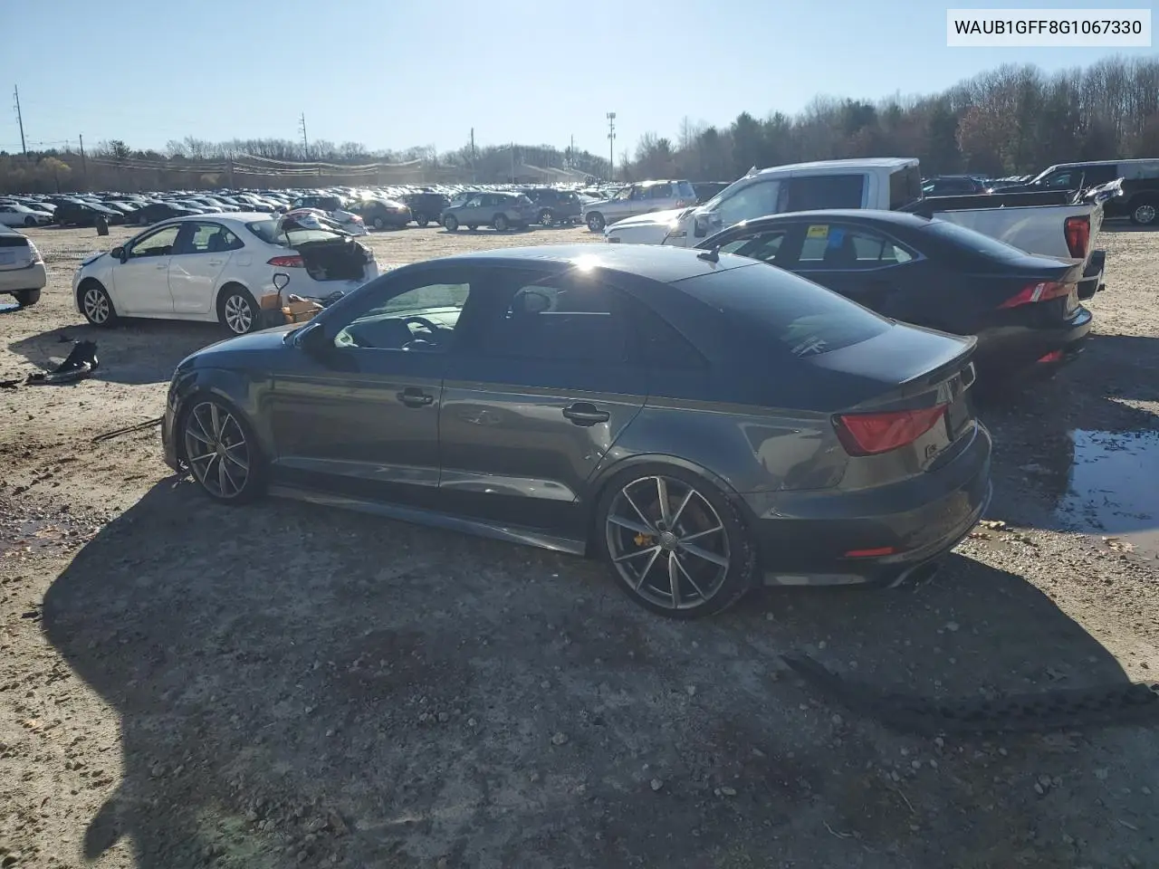 2016 Audi S3 Premium Plus VIN: WAUB1GFF8G1067330 Lot: 82095334
