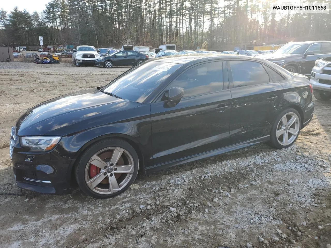 2017 Audi S3 Premium Plus VIN: WAUB1GFF5H1011668 Lot: 41624425