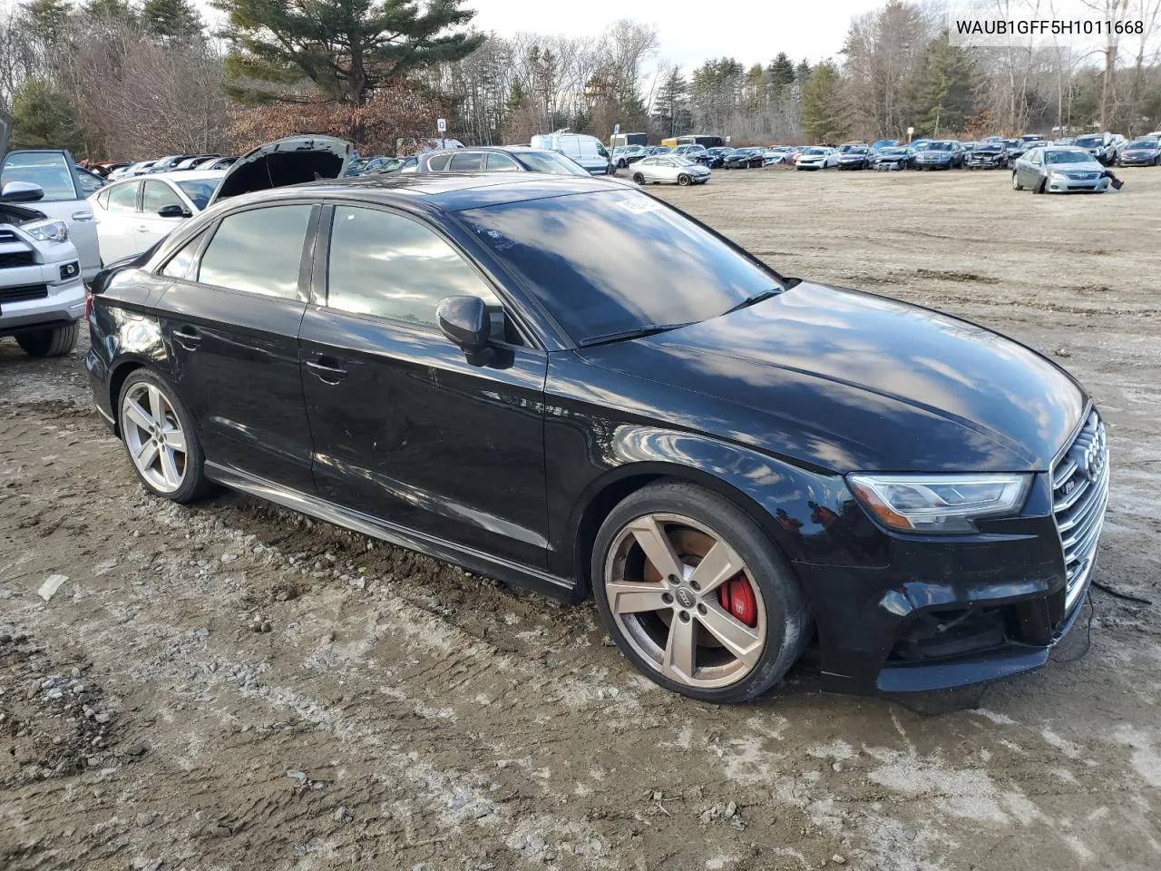 2017 Audi S3 Premium Plus VIN: WAUB1GFF5H1011668 Lot: 41624425