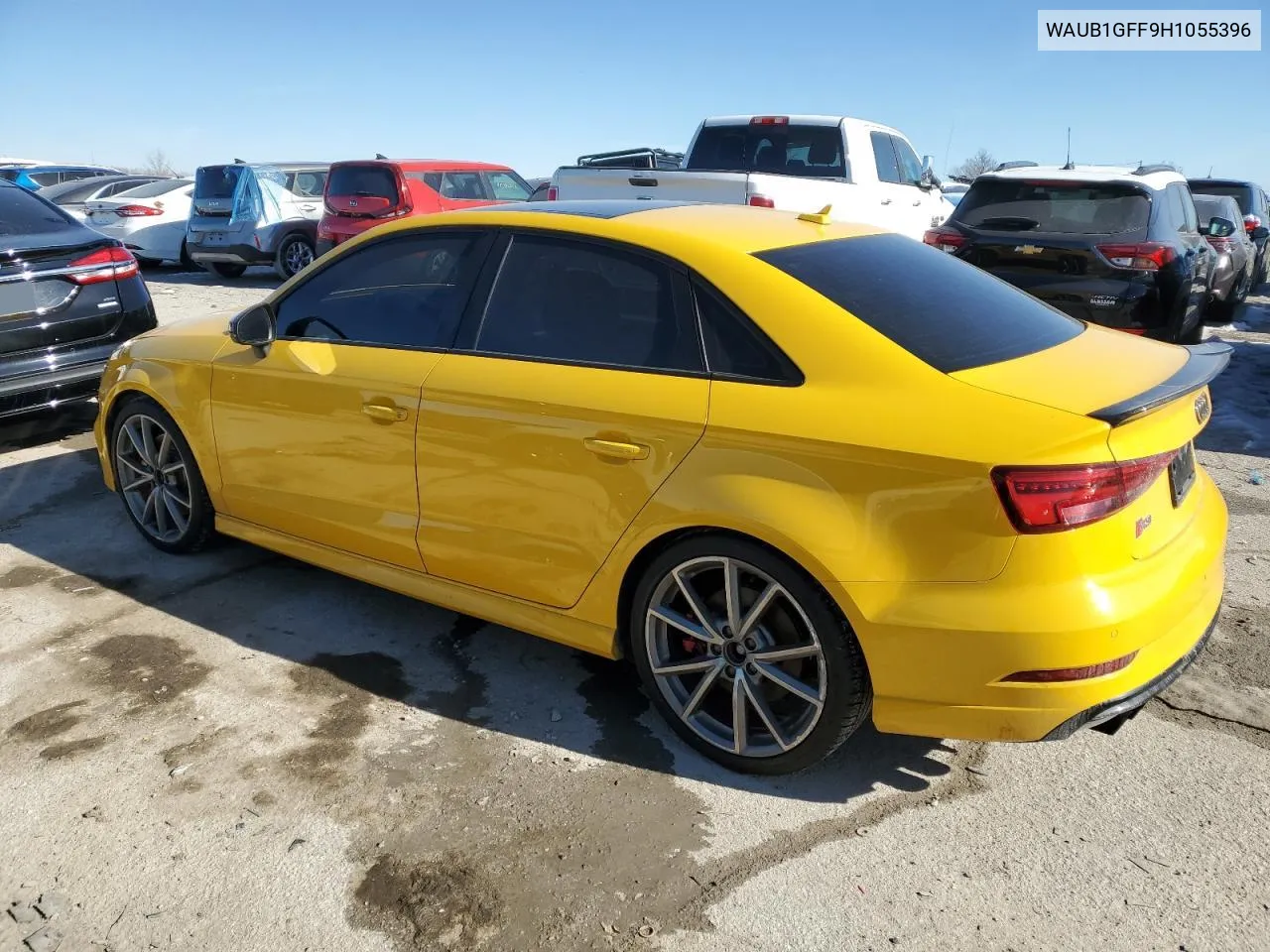 2017 Audi S3 Premium Plus VIN: WAUB1GFF9H1055396 Lot: 42649075