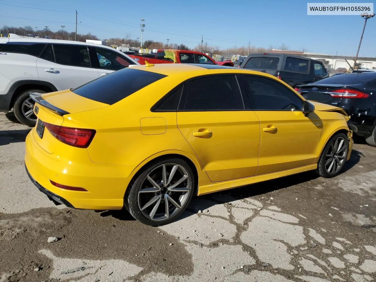 2017 Audi S3 Premium Plus VIN: WAUB1GFF9H1055396 Lot: 42649075