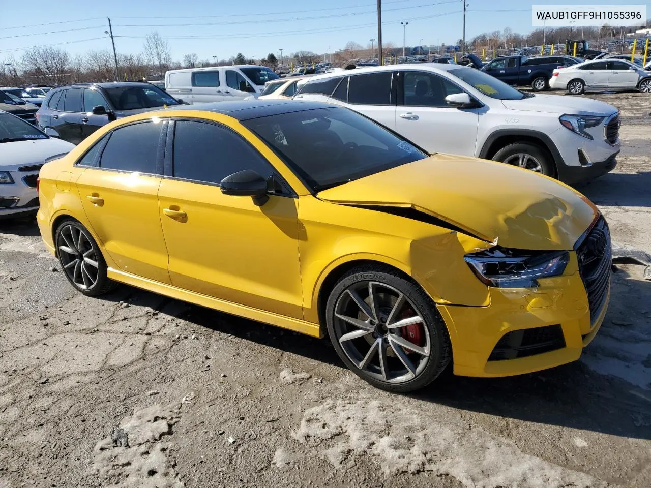 2017 Audi S3 Premium Plus VIN: WAUB1GFF9H1055396 Lot: 42649075