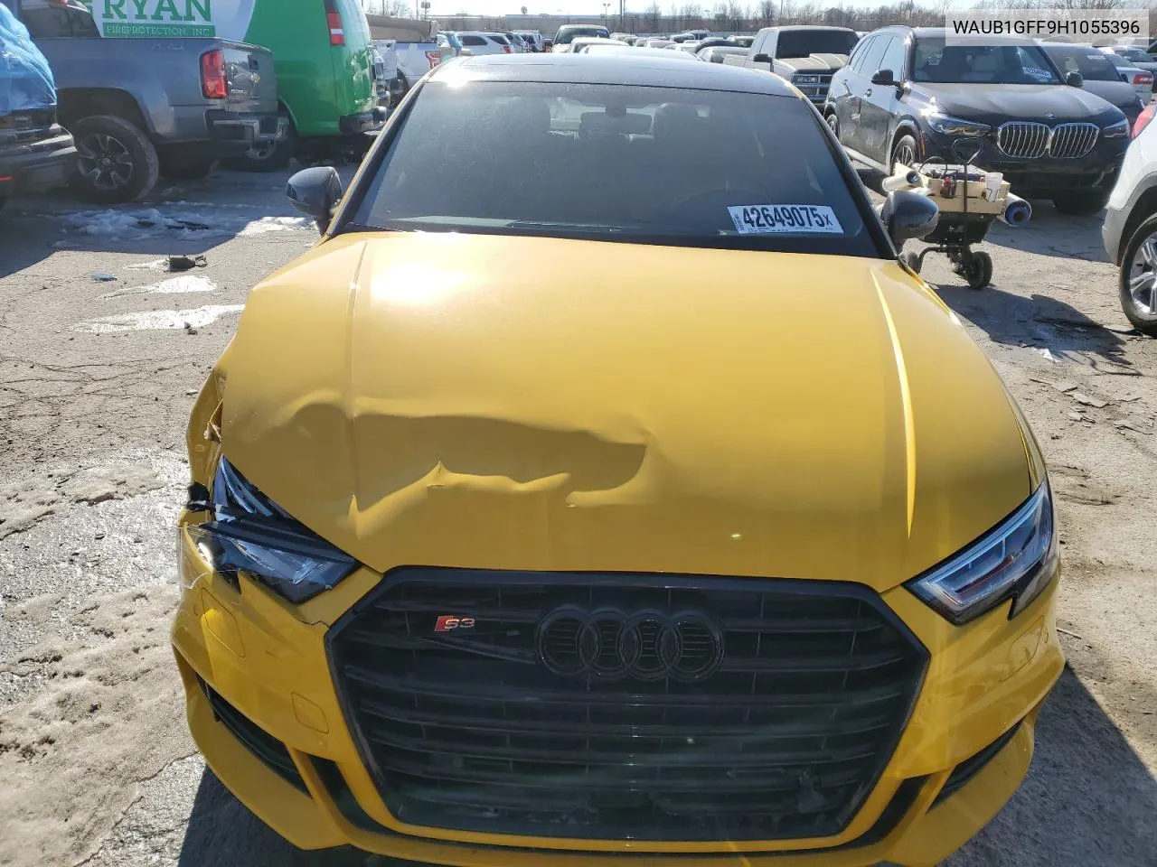 2017 Audi S3 Premium Plus VIN: WAUB1GFF9H1055396 Lot: 42649075