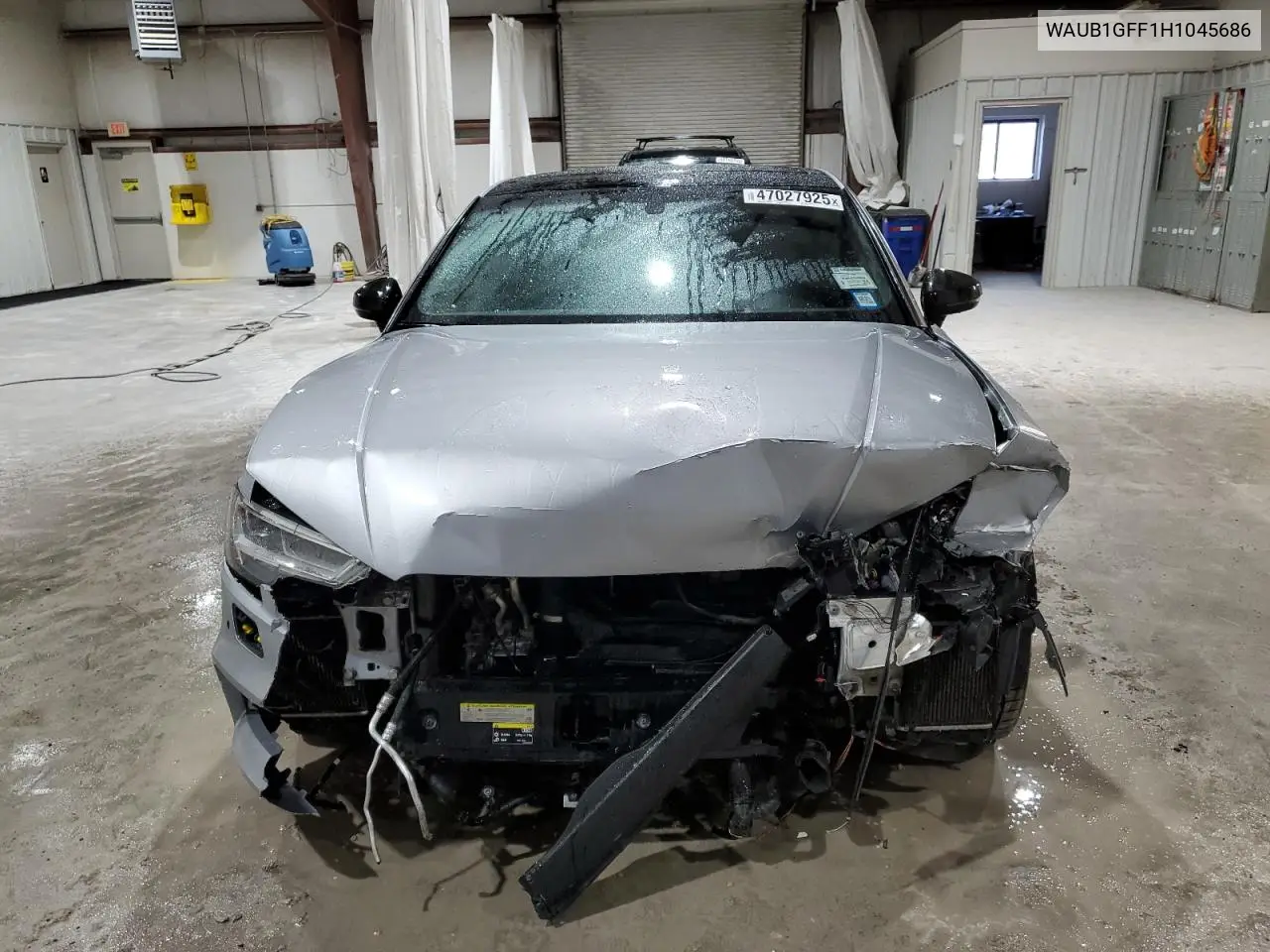 2017 Audi S3 Premium Plus VIN: WAUB1GFF1H1045686 Lot: 47027925