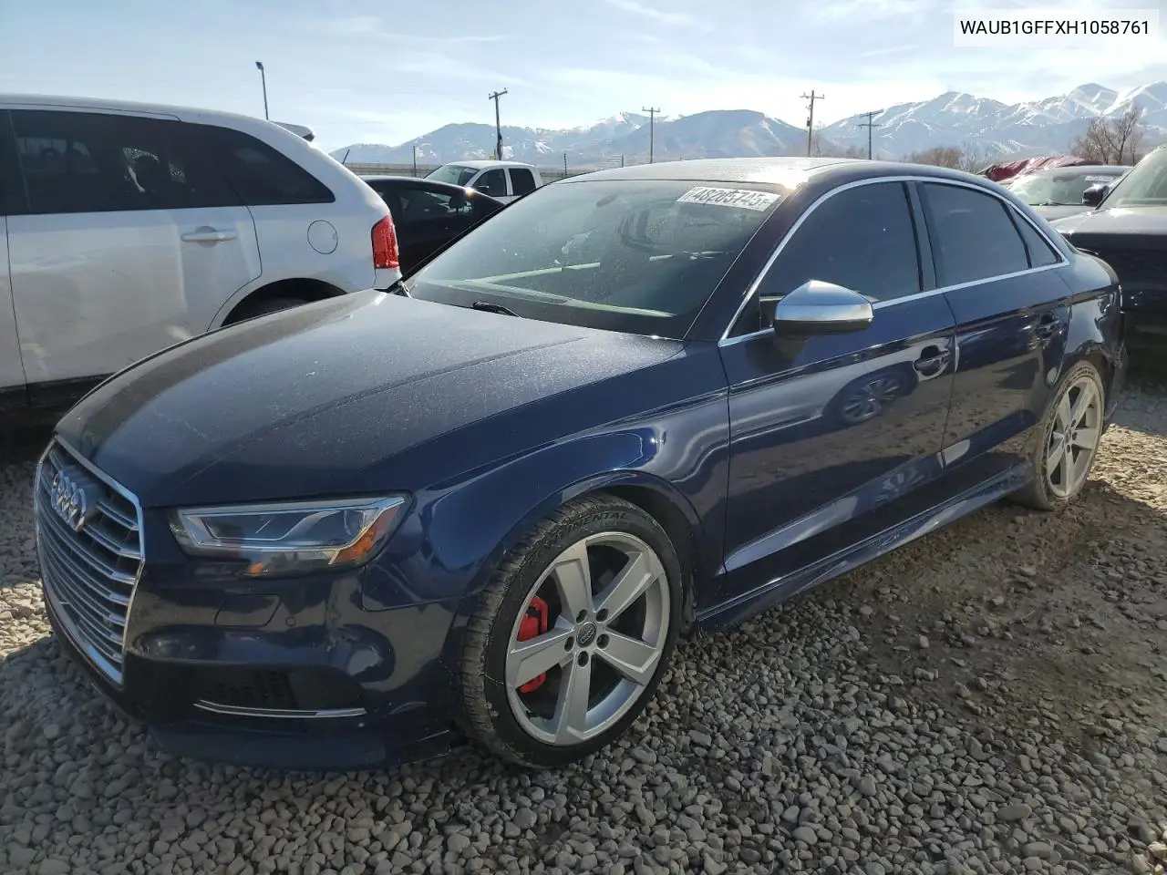 2017 Audi S3 Premium Plus VIN: WAUB1GFFXH1058761 Lot: 48205745