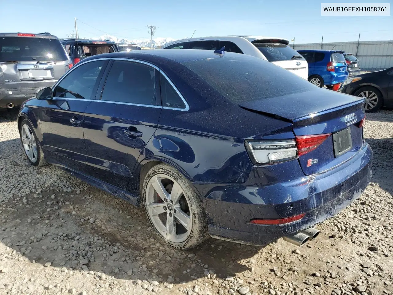 2017 Audi S3 Premium Plus VIN: WAUB1GFFXH1058761 Lot: 48205745