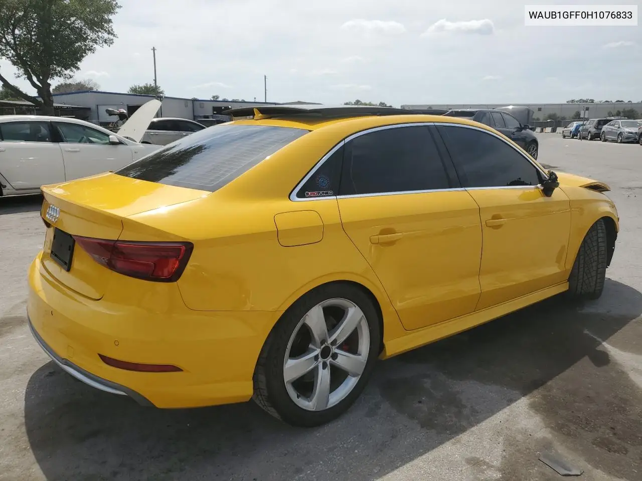 2017 Audi S3 Premium Plus VIN: WAUB1GFF0H1076833 Lot: 53443635