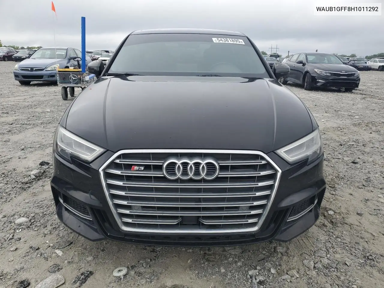 2017 Audi S3 Premium Plus VIN: WAUB1GFF8H1011292 Lot: 54381895