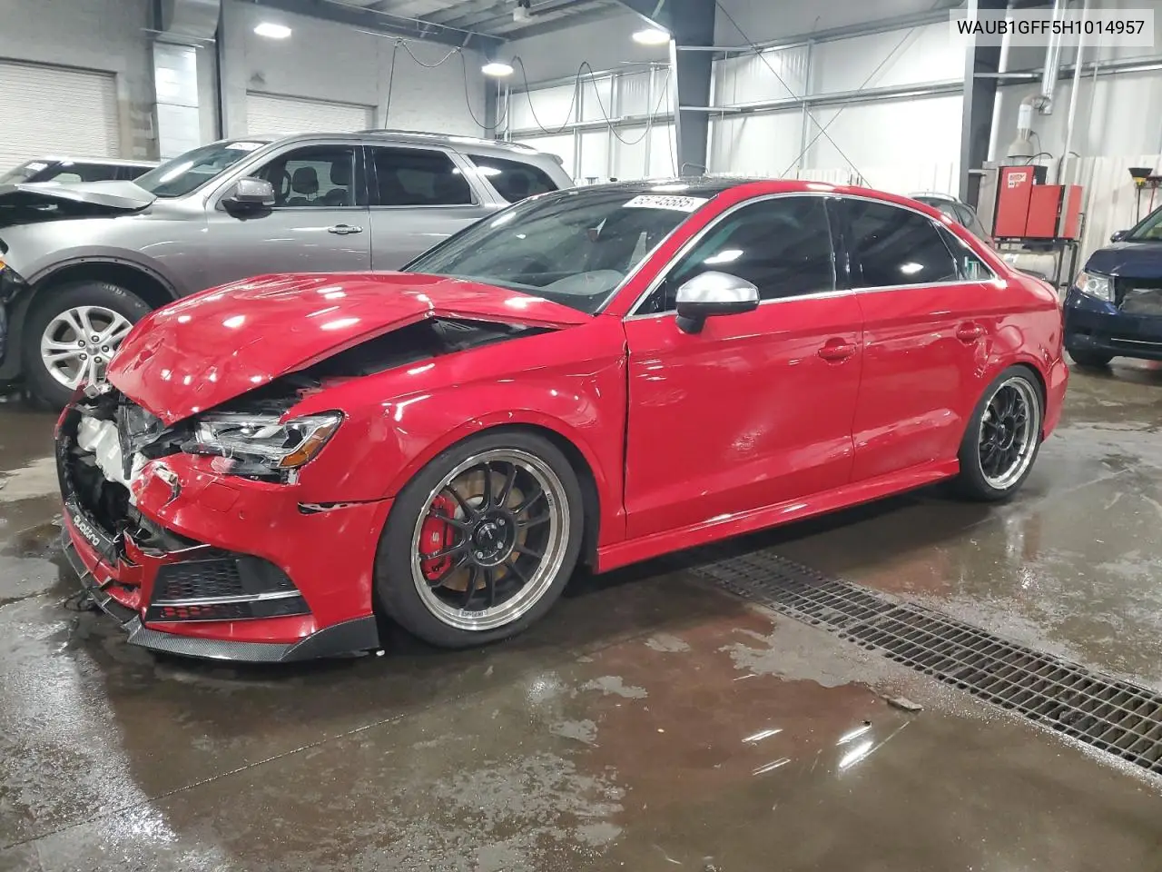 2017 Audi S3 Premium Plus VIN: WAUB1GFF5H1014957 Lot: 55745585