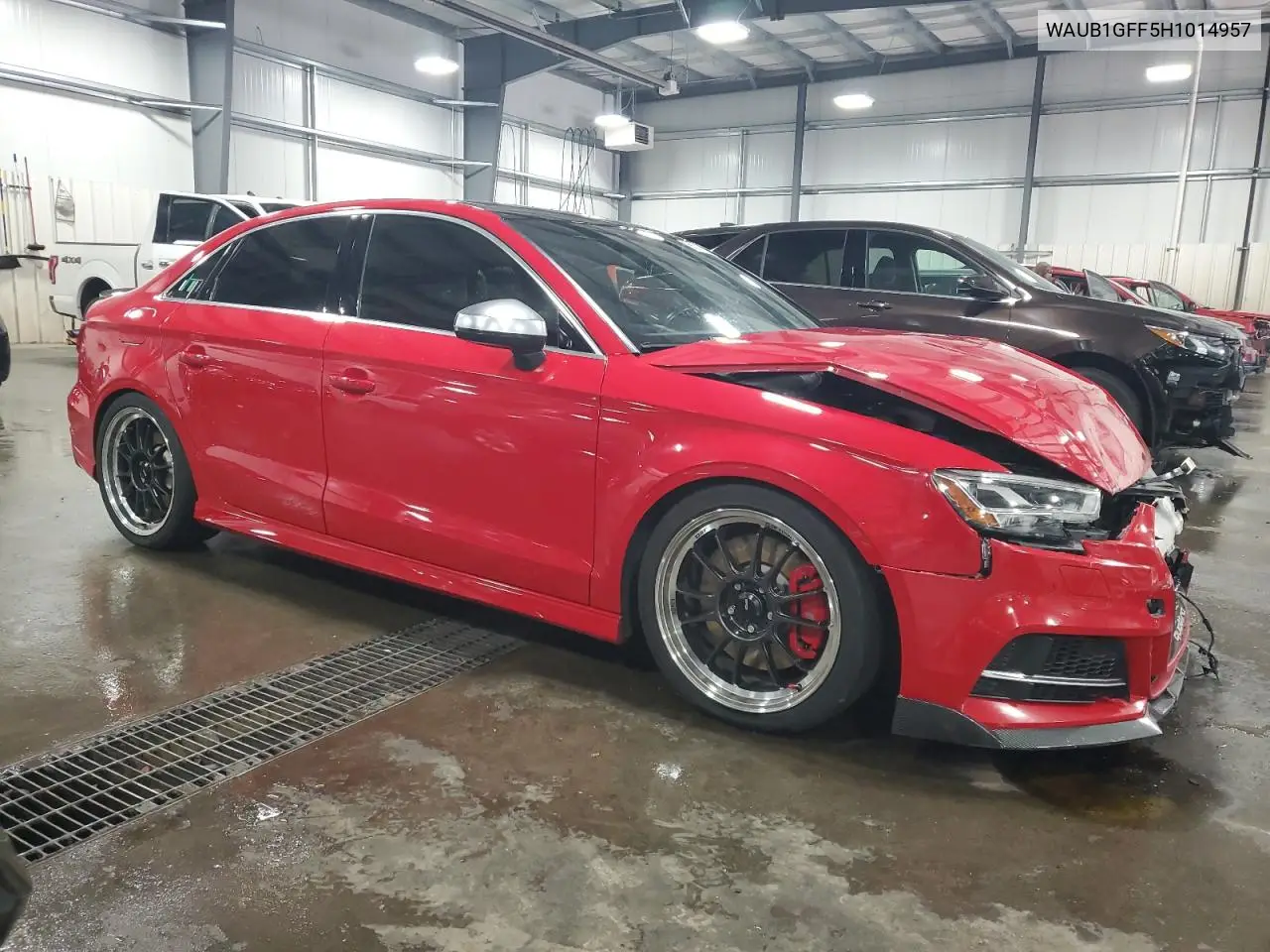 2017 Audi S3 Premium Plus VIN: WAUB1GFF5H1014957 Lot: 55745585