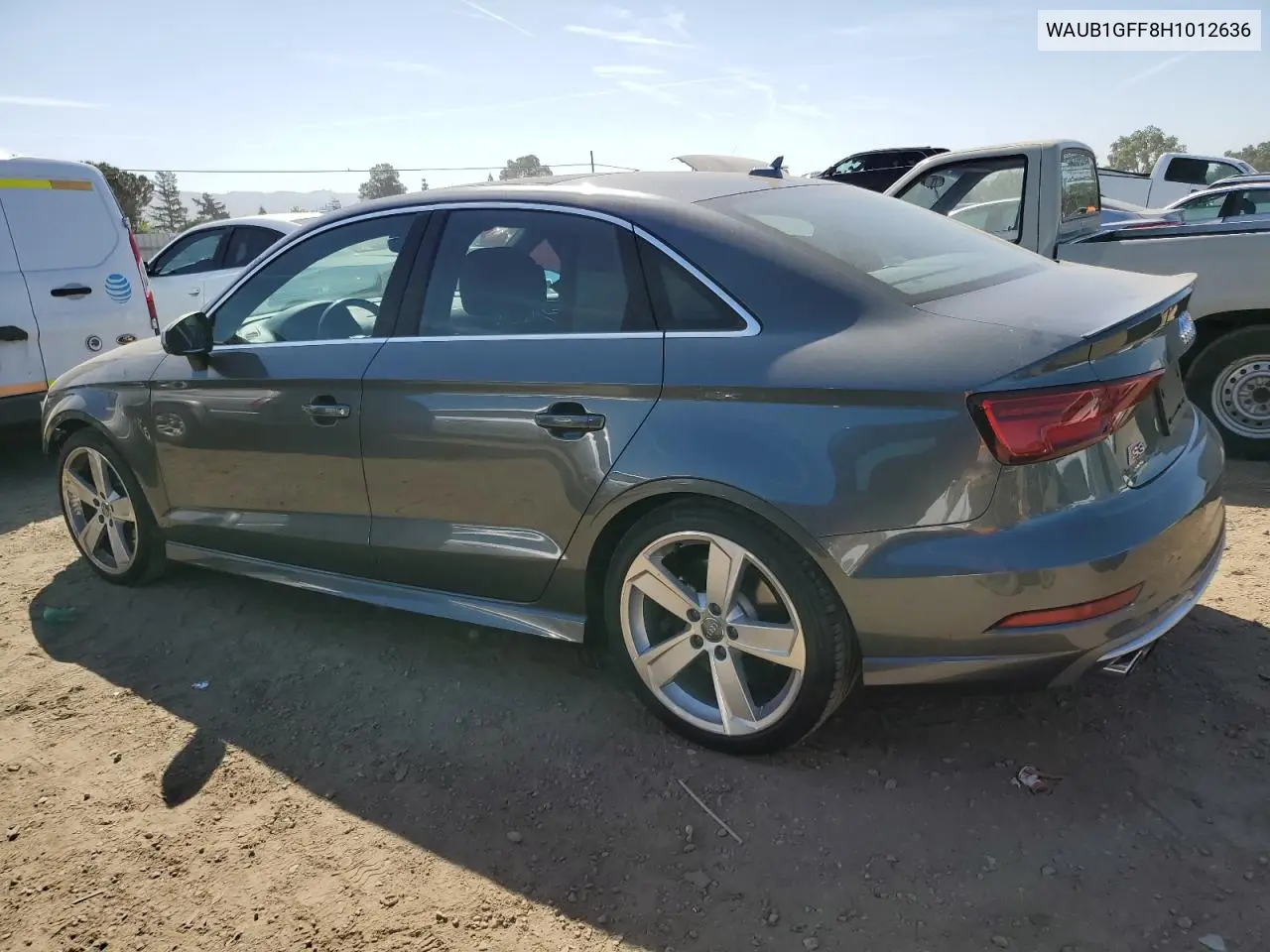 2017 Audi S3 Premium Plus VIN: WAUB1GFF8H1012636 Lot: 56380605