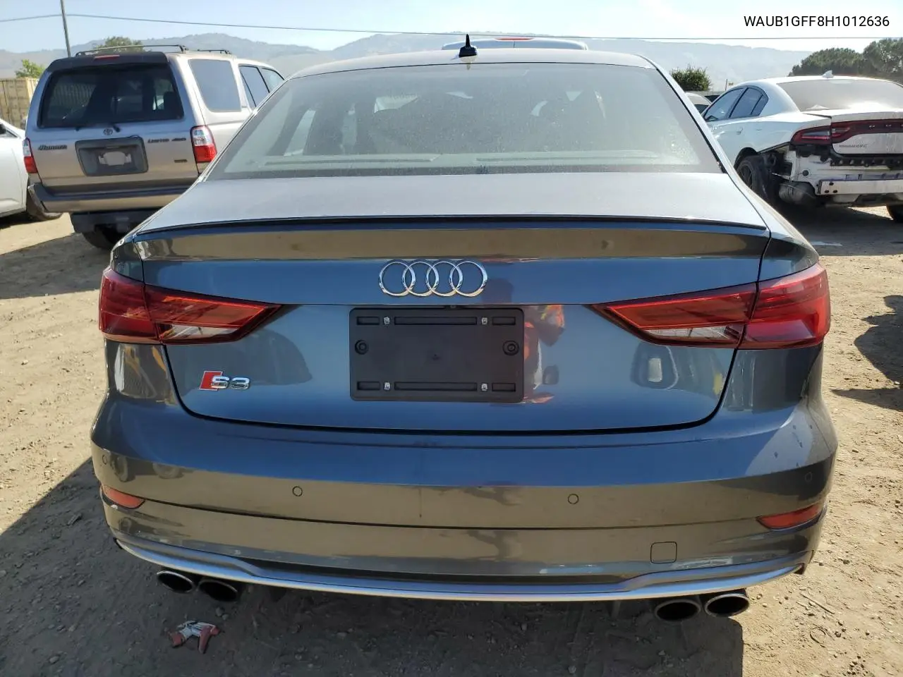 2017 Audi S3 Premium Plus VIN: WAUB1GFF8H1012636 Lot: 56380605
