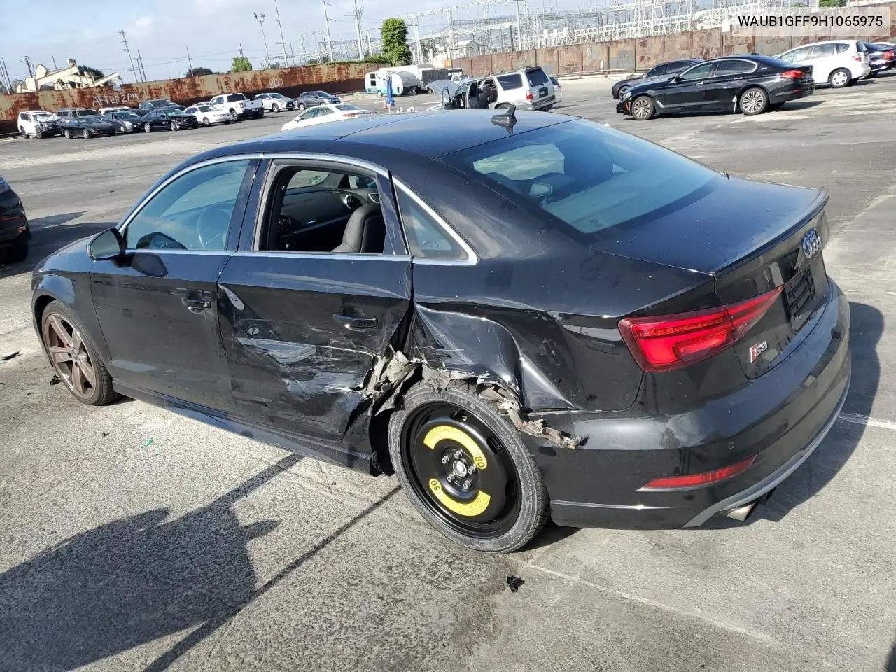 2017 Audi S3 Premium Plus VIN: WAUB1GFF9H1065975 Lot: 57188335