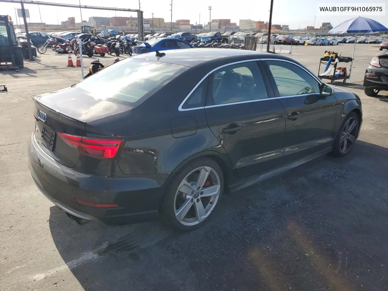 2017 Audi S3 Premium Plus VIN: WAUB1GFF9H1065975 Lot: 57188335