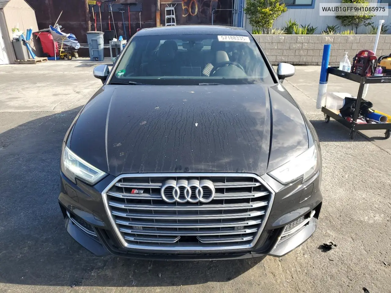 2017 Audi S3 Premium Plus VIN: WAUB1GFF9H1065975 Lot: 57188335