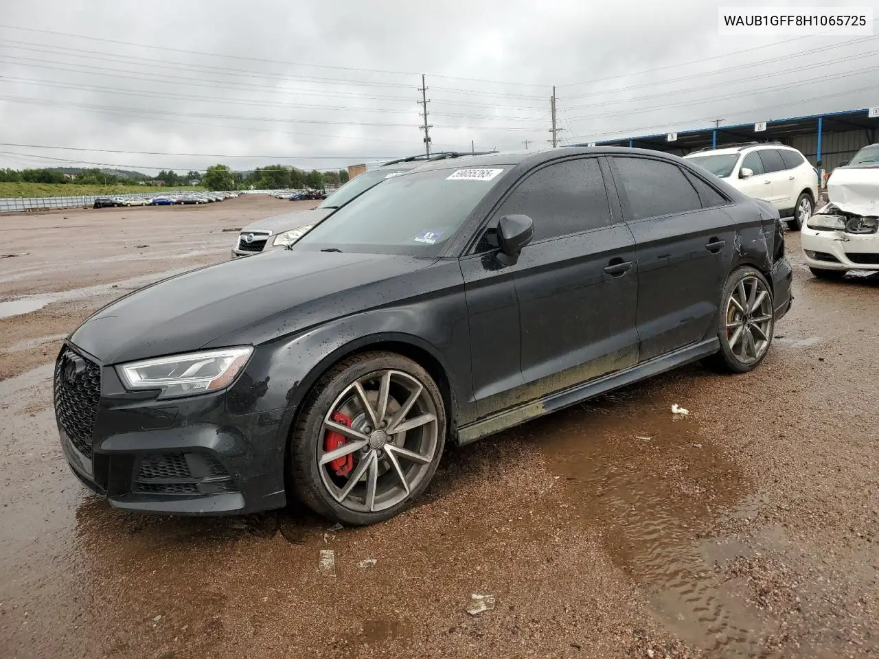 2017 Audi S3 Premium Plus VIN: WAUB1GFF8H1065725 Lot: 59055265
