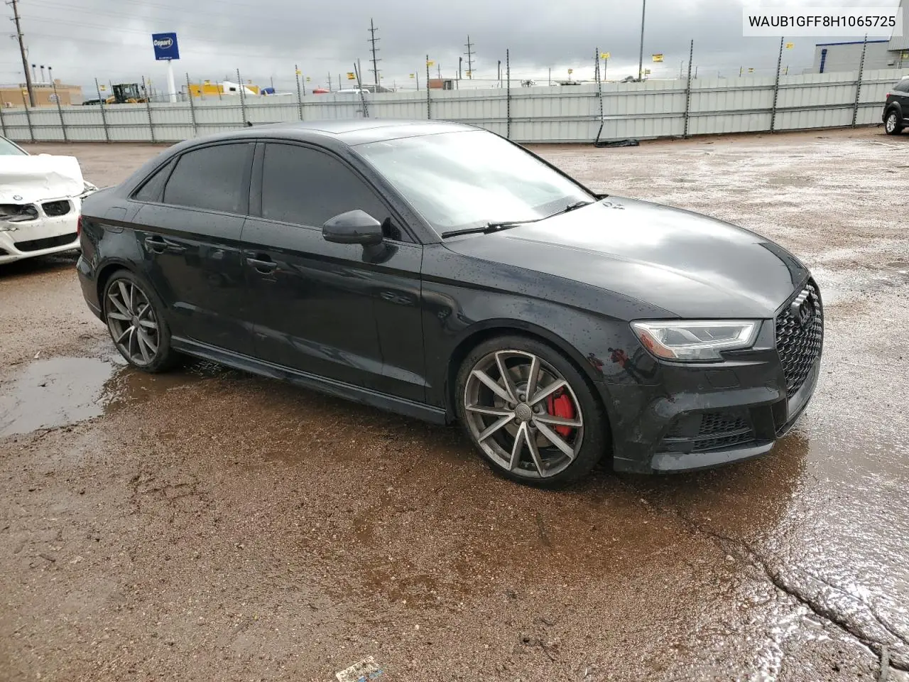 2017 Audi S3 Premium Plus VIN: WAUB1GFF8H1065725 Lot: 59055265