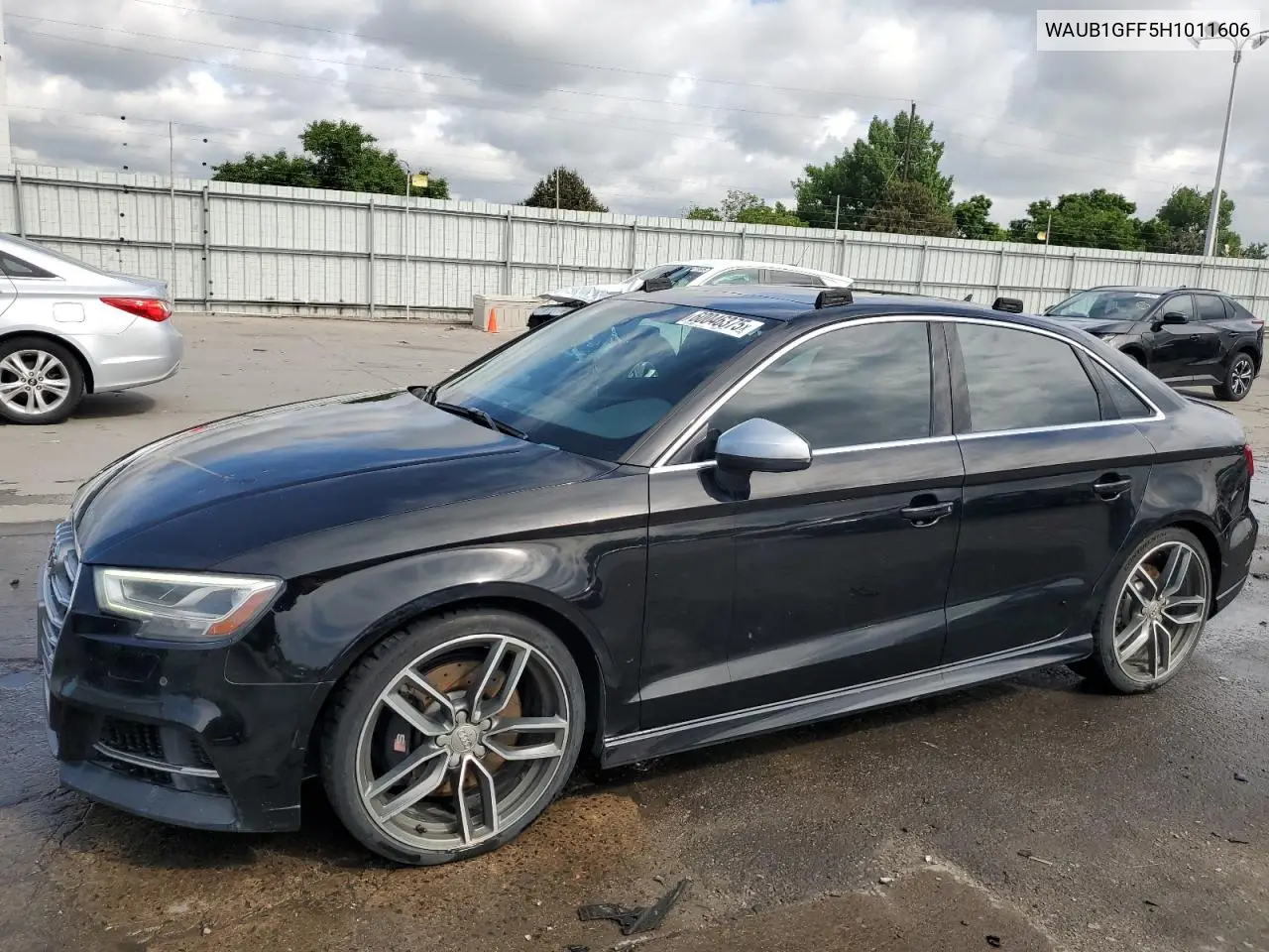 2017 Audi S3 Premium Plus VIN: WAUB1GFF5H1011606 Lot: 60046375