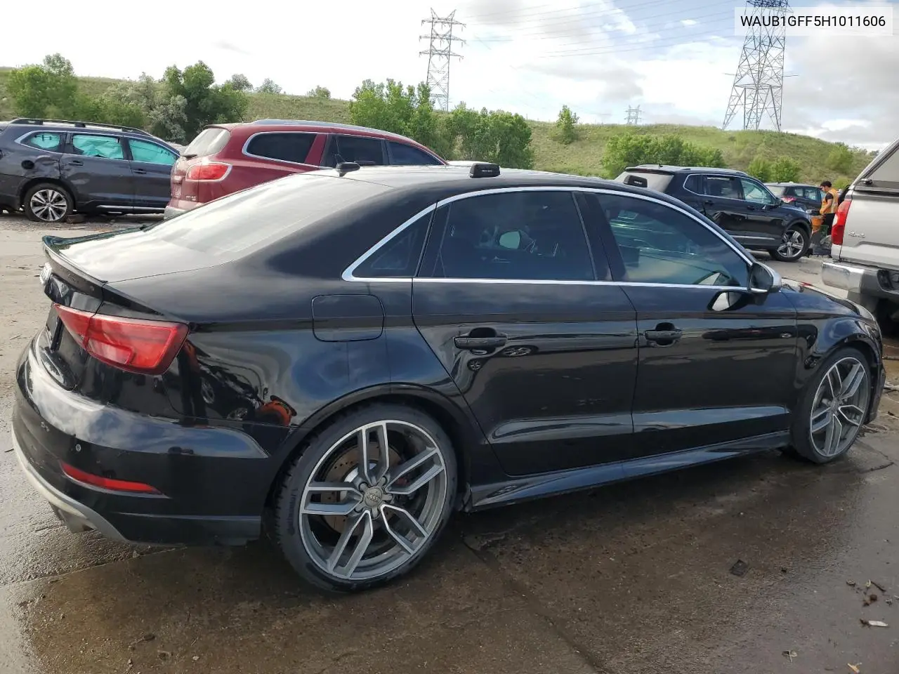 2017 Audi S3 Premium Plus VIN: WAUB1GFF5H1011606 Lot: 60046375