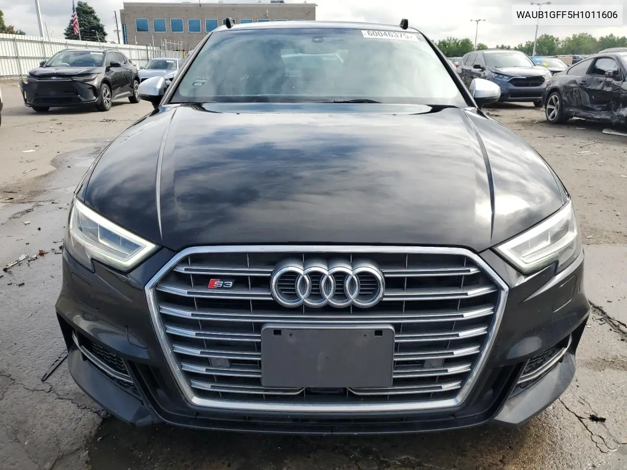 2017 Audi S3 Premium Plus VIN: WAUB1GFF5H1011606 Lot: 60046375