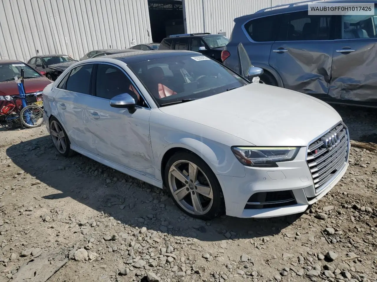 2017 Audi S3 Premium Plus VIN: WAUB1GFF0H1017426 Lot: 62296455