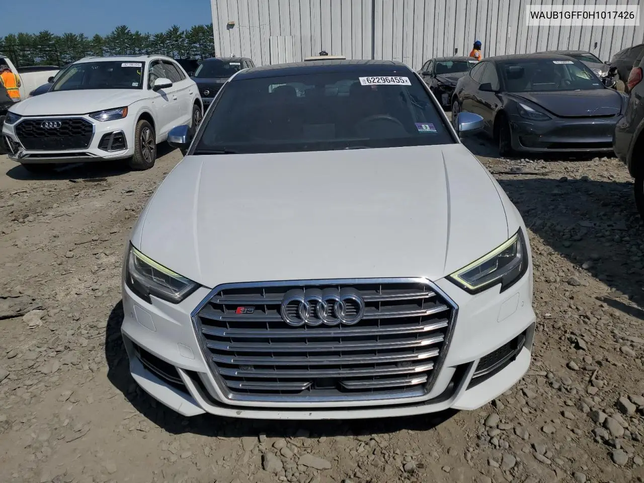 2017 Audi S3 Premium Plus VIN: WAUB1GFF0H1017426 Lot: 62296455