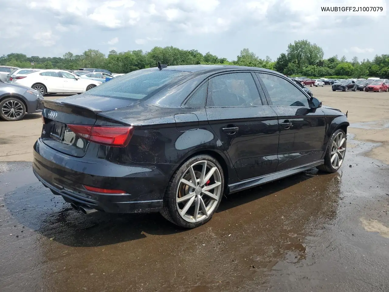 2018 Audi S3 Premium Plus VIN: WAUB1GFF2J1007079 Lot: 60474255