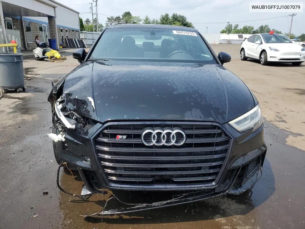 2018 Audi S3 Premium Plus VIN: WAUB1GFF2J1007079 Lot: 60474255