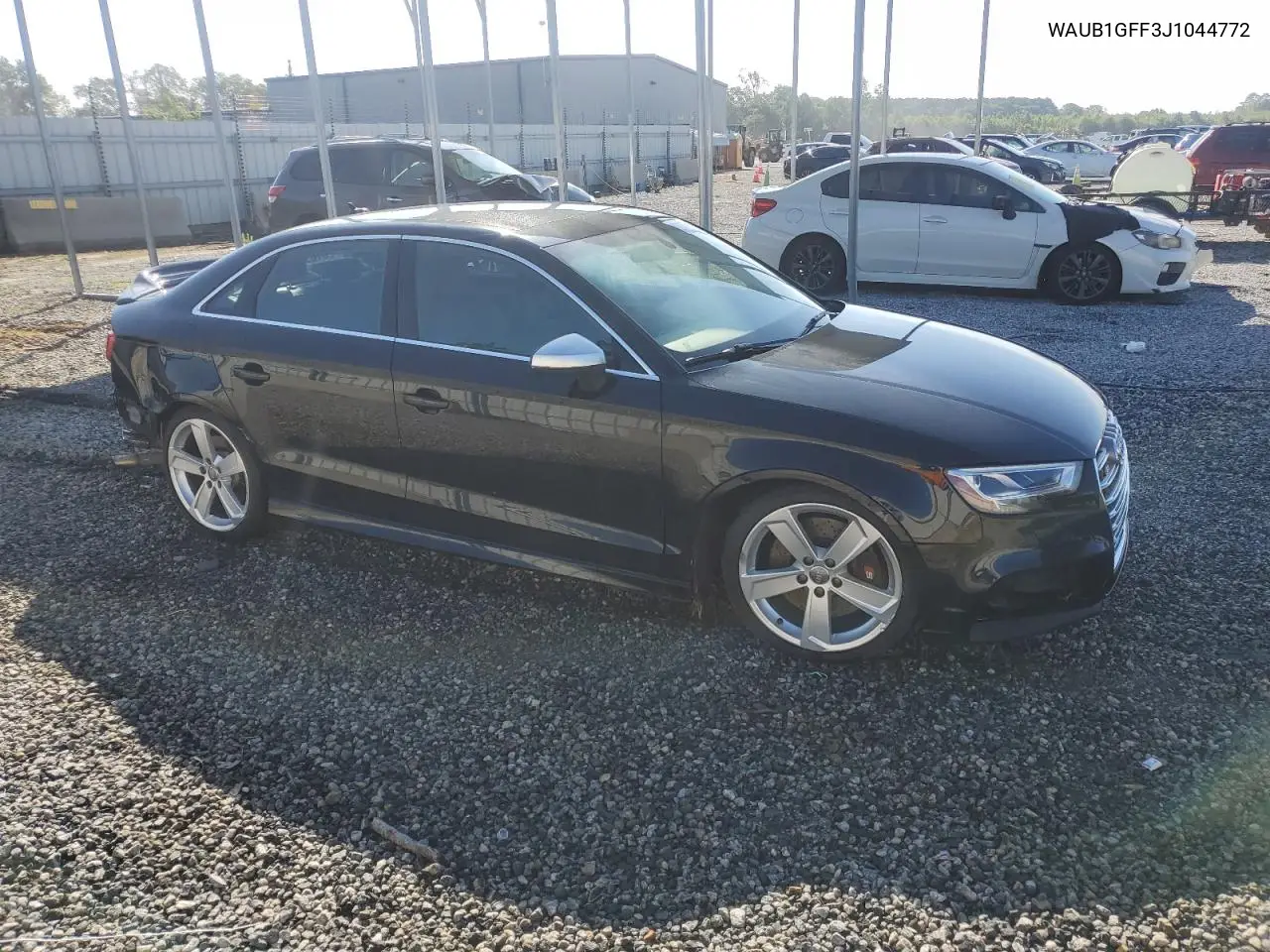 2018 Audi S3 Premium Plus VIN: WAUB1GFF3J1044772 Lot: 61108545