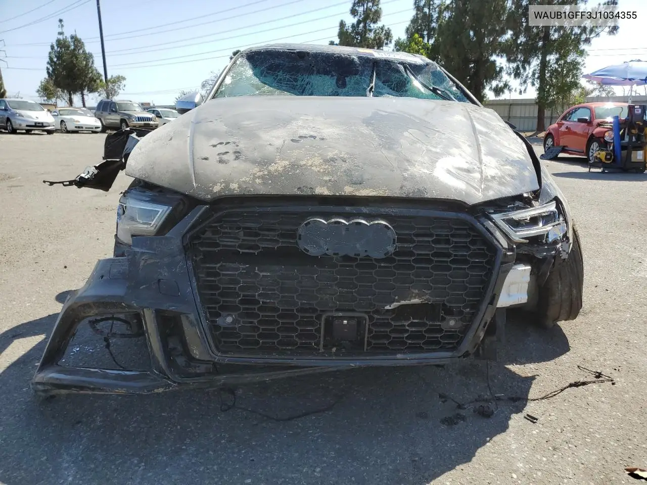 2018 Audi S3 Premium Plus VIN: WAUB1GFF3J1034355 Lot: 61273645