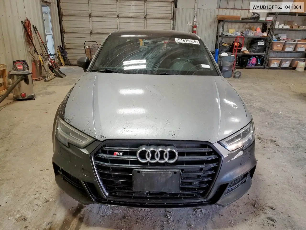 2018 Audi S3 Premium Plus VIN: WAUB1GFF6J1041364 Lot: 61875925