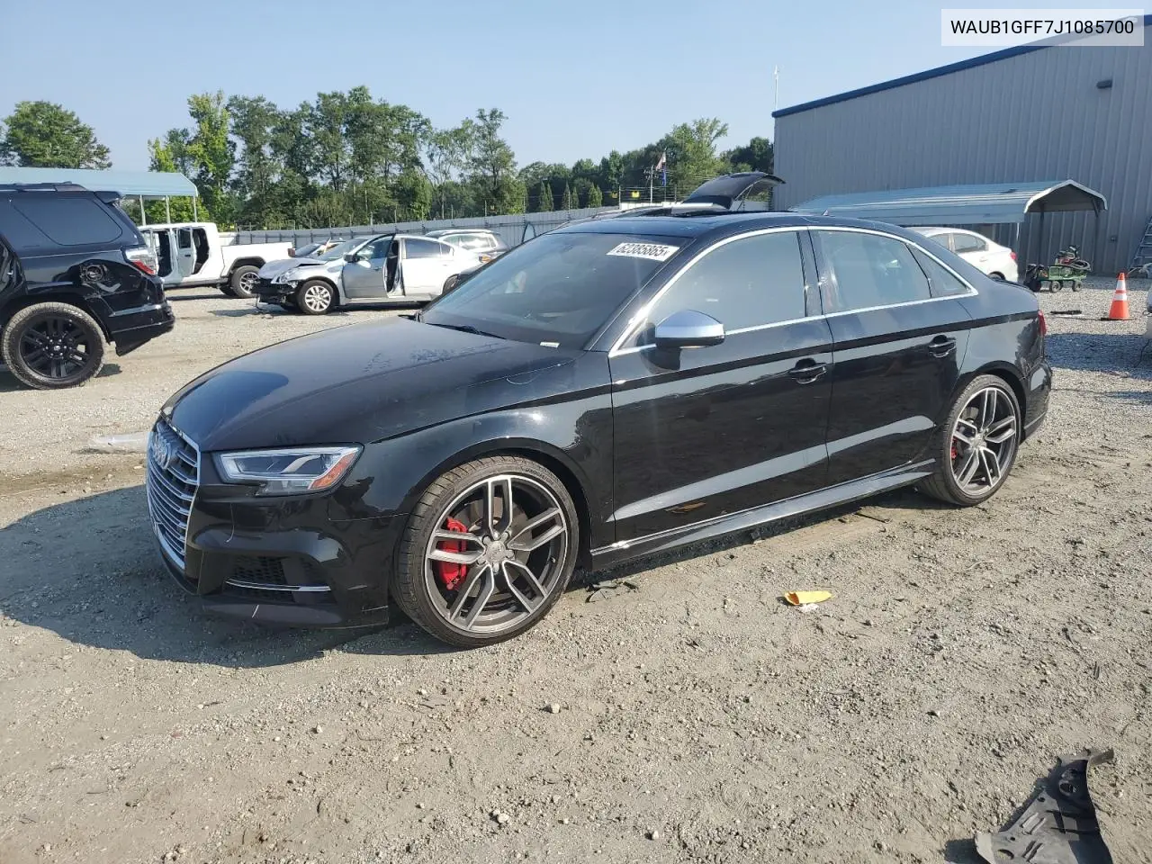 2018 Audi S3 Premium Plus VIN: WAUB1GFF7J1085700 Lot: 62385865