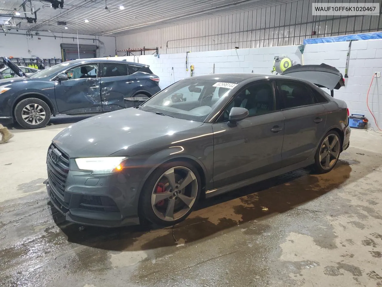 2019 Audi S3 Prestige VIN: WAUF1GFF6K1020467 Lot: 82998144