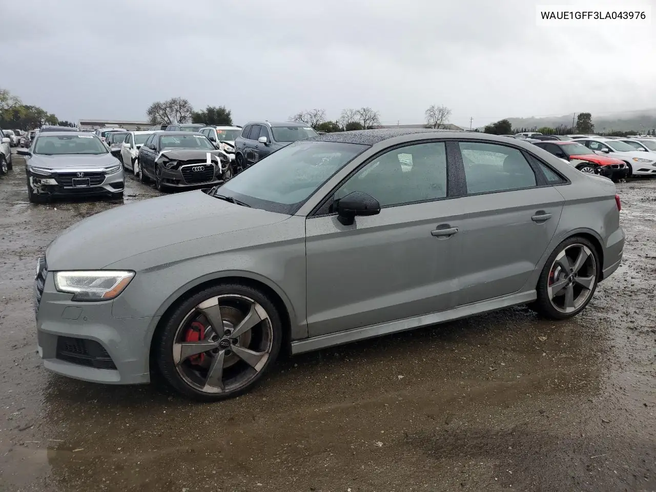 2020 Audi S3 Premium Plus VIN: WAUE1GFF3LA043976 Lot: 49468395