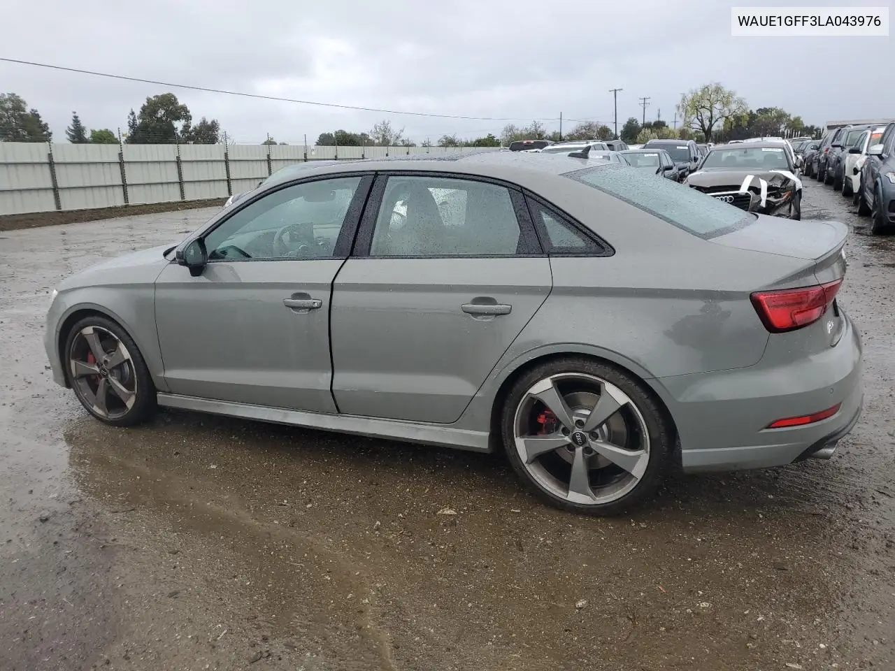 2020 Audi S3 Premium Plus VIN: WAUE1GFF3LA043976 Lot: 49468395