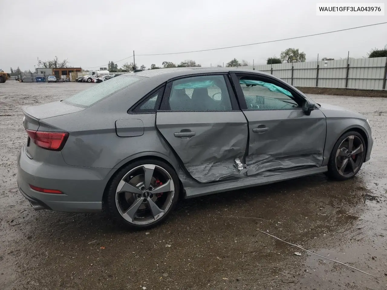 2020 Audi S3 Premium Plus VIN: WAUE1GFF3LA043976 Lot: 49468395