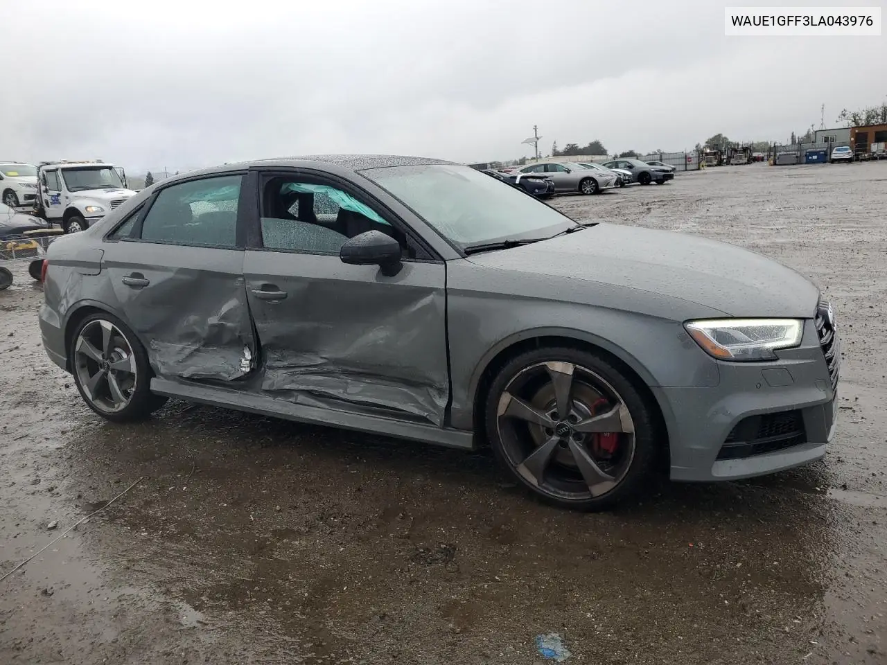 2020 Audi S3 Premium Plus VIN: WAUE1GFF3LA043976 Lot: 49468395