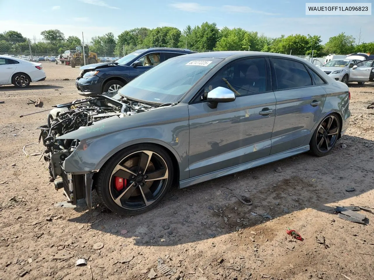 2020 Audi S3 Premium Plus VIN: WAUE1GFF1LA096823 Lot: 62127225