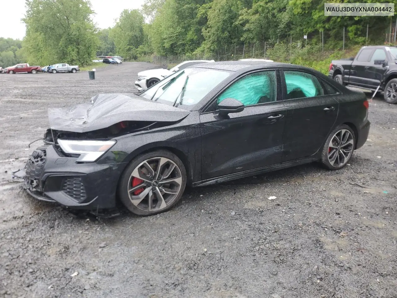 2022 Audi S3 Prestige VIN: WAUJ3DGYXNA004442 Lot: 57865985