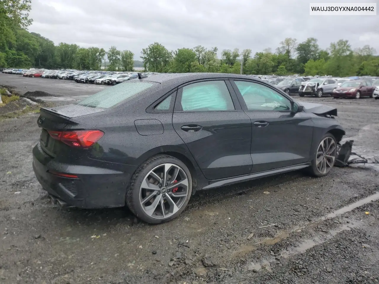 2022 Audi S3 Prestige VIN: WAUJ3DGYXNA004442 Lot: 57865985