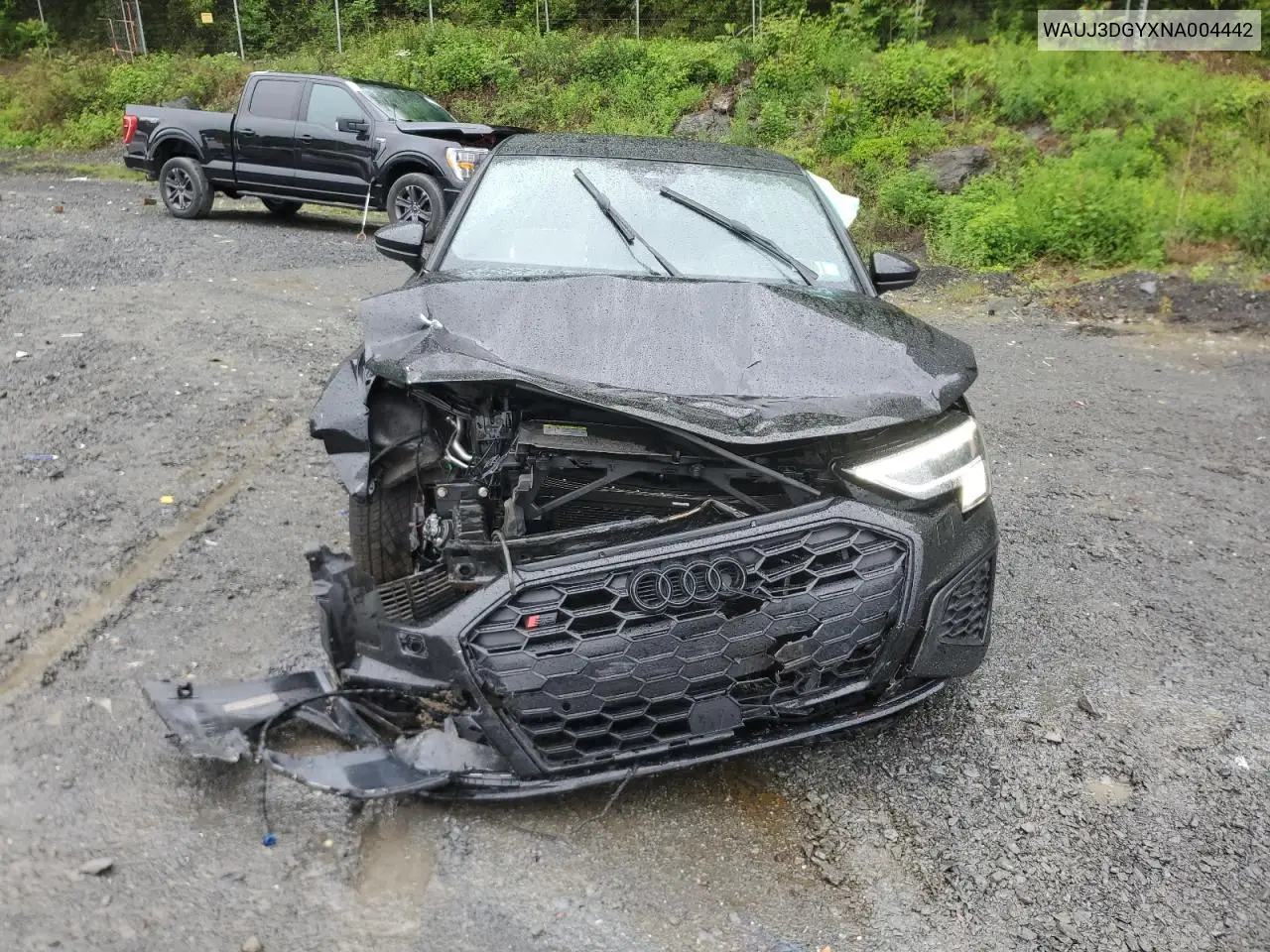 2022 Audi S3 Prestige VIN: WAUJ3DGYXNA004442 Lot: 57865985