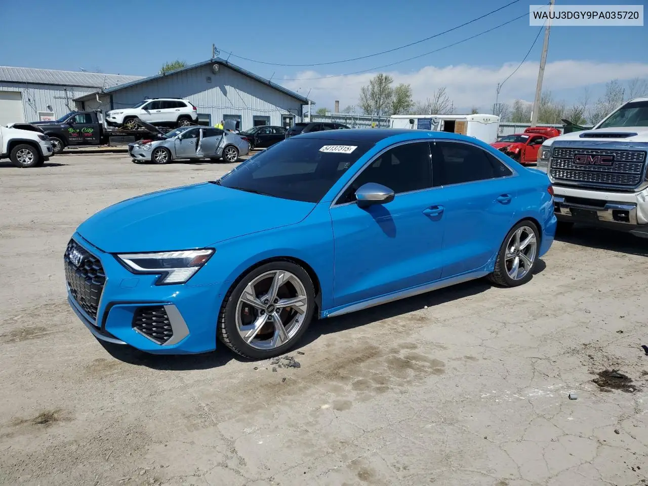 2023 Audi S3 Prestige VIN: WAUJ3DGY9PA035720 Lot: 54137315