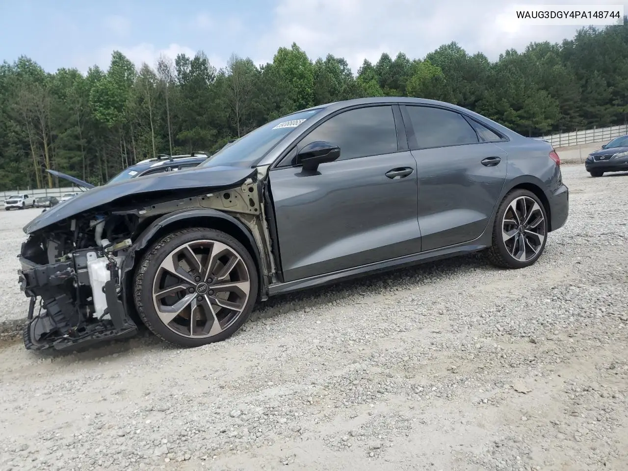 2023 Audi S3 Premium VIN: WAUG3DGY4PA148744 Lot: 59388065