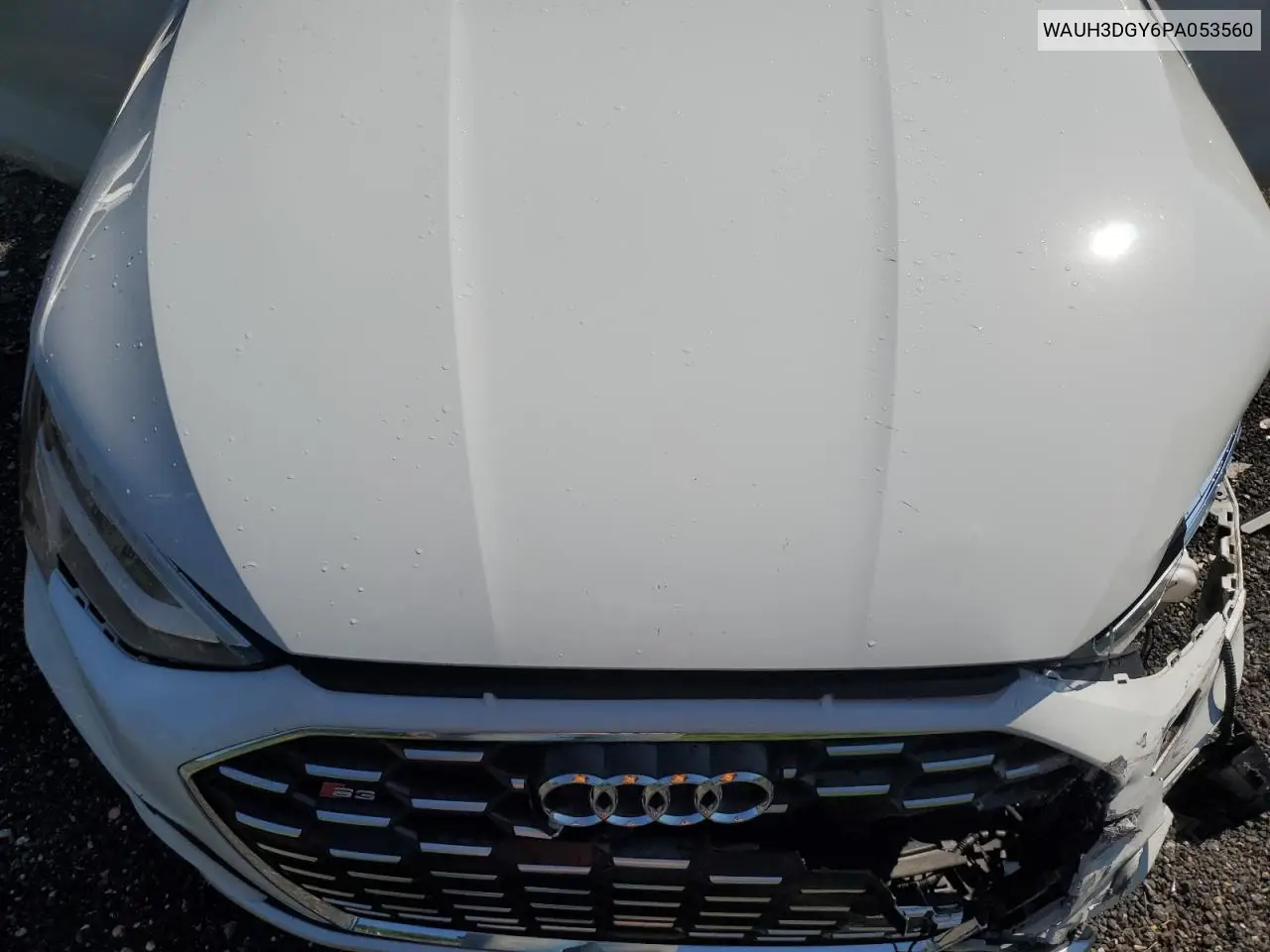 2023 Audi S3 Premium Plus VIN: WAUH3DGY6PA053560 Lot: 61539695