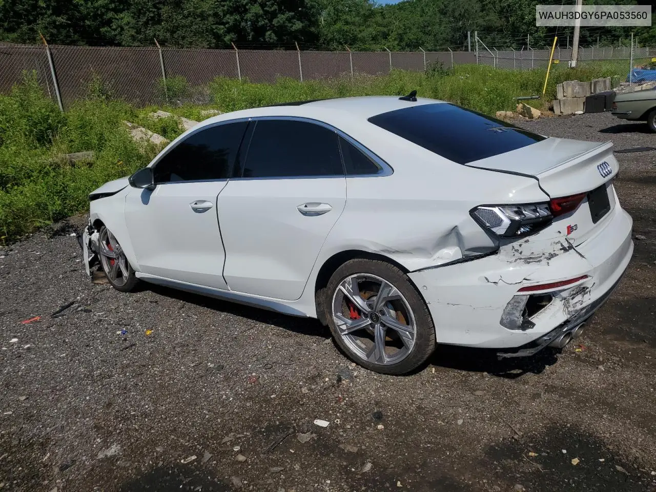 2023 Audi S3 Premium Plus VIN: WAUH3DGY6PA053560 Lot: 61539695