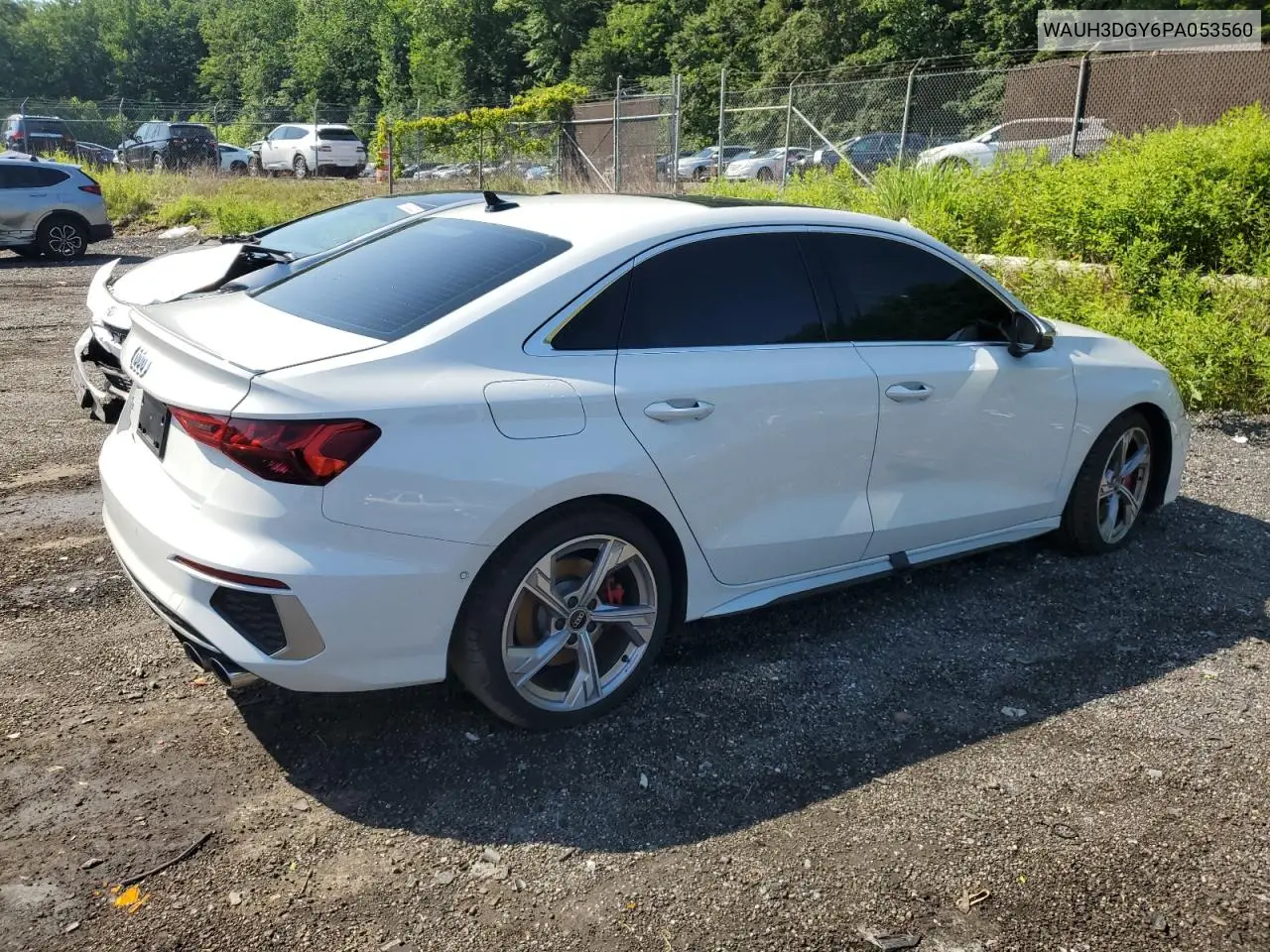 2023 Audi S3 Premium Plus VIN: WAUH3DGY6PA053560 Lot: 61539695