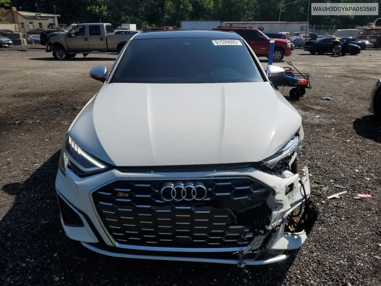 2023 Audi S3 Premium Plus VIN: WAUH3DGY6PA053560 Lot: 61539695